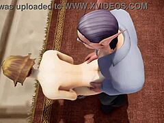 Cartoon porn parody of Warcraft in 3D