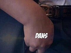 Naughty hotel meeting with her lover, big black cock and natural tits 😈