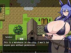 horny adventurer karen can't control her desires