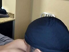 prince rock is enjoying this beautiful chocolate booty with rimming