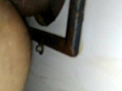 brazilian bareback fun, giving ass with cum at end