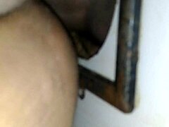 brazilian bareback fun, giving ass with cum at end