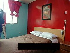 Otaku virgin lasts only two minutes seeing mother in law in one piece shirt.