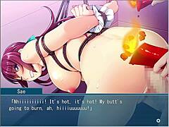 Student president bound in secret fetish game!