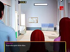 my new family exploring erotic games with teen brunette and redhead