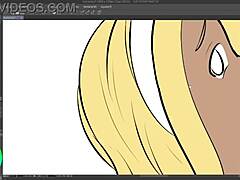 Gravity rush kat flashing in provocative speedpaint scene