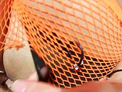 Latina stepsister Mafer sucks in shower