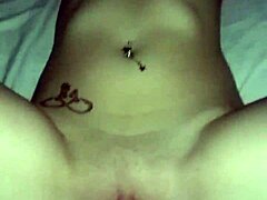 ugly face but sexy 18yo teen body masturbates