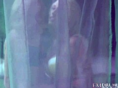 Pretty blonde Brett Rossi in hot erotic scene