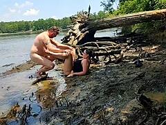 Did you see thick wife Becky Tailorxxx fucked in mud on nature walk?