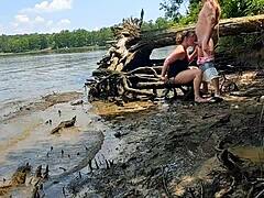 Did you see thick wife Becky Tailorxxx fucked in mud on nature walk?