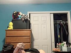 I, a femboy sissy, am forceing this dildo inside me