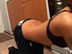 A striptease of sorts as I wear tight jeans that cling to my teenage skin