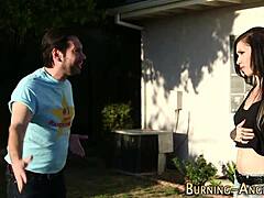 Tattooed Emo Punk Girl Receives Facial After Blowjob And Masturbation In High Definition