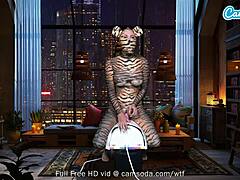 Big boobs model masturbates on webcam with toys