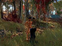 Stan and Jonathan’s outdoor gay sex adventure in the woods