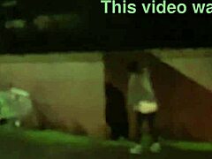 Cracky struts her slutty side in public spaces