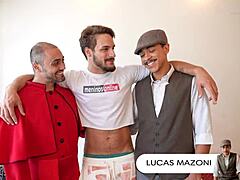 Behind Scenes With Léo Felipo In Backroom