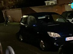 Cracky struts her slutty side in public spaces