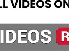 Big booty Latina drills dildo on webcam solo show