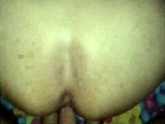 Teen fat pussy destroyed in hard homemade fuck! Dripping wet and creampied quickie.