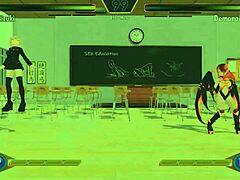 Hey, wanna play this horny hentai fighter game?