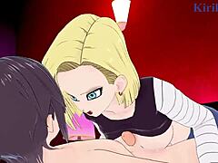 3D animated porn with Android 18 and Videl from Dragon Ball universe