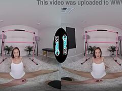 VR porn features flexible Sophia in hardcore action