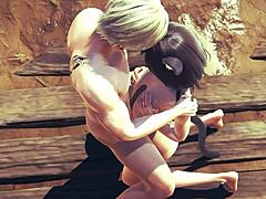 KITTY HARD SEX Hentai!