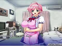 В квартире любви эпизод 5, он лапает ее в стиле аниме хентай