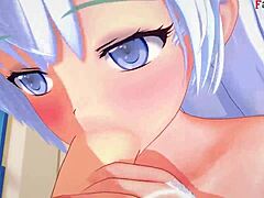 アルガスがアズールレーンの3Dファンタジーセックスでガン突き