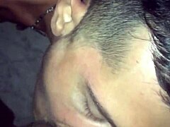 Hey, check out this favelado dotado leading a wild interracial bareback orgy in public with big black cocks.