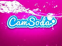 Camsoda - Tori Black slides dildo in pussy and clit for webcam