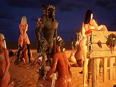 Wildlife orgy explodes in raw 3D action!