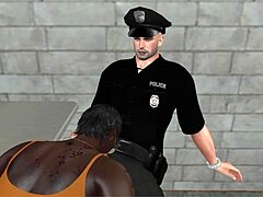 pandy escapes prison in cartoon 😩