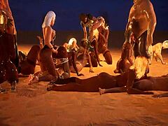 Wildlife orgy explodes in raw 3D action!