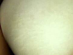 Horny White Slut Takes Big Black Cock!