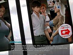 In the academy, students explore hentai adventures in game 214