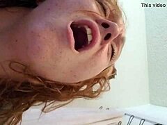 My wife and I have a bathroom quickie