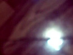 Asian wife gives a hardcore blowjob and hand job