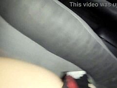 touching myself in the car, so wet.