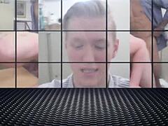 Gay celebrity takes the director's big black cock