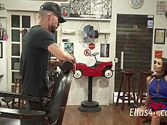 emotional sex with brunette