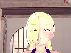 Ino yamanaka titijob and fucked naruto