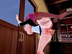 3d Hentai Big Ass Big Tits Glasses!