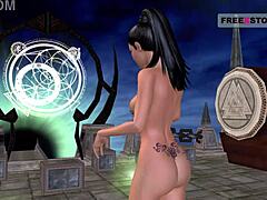 Bold 3d cartoon of indian bhabhi in sexy positions