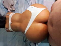 Watch This Sexy Colombian Teen Get Her Anal Gaped in Doggystyle