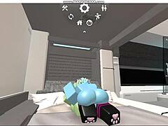 Roblox furry gays enjoy comfortable oral sex sessions.