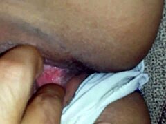 Latina pussy close up
