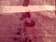 Cumshot in slow motion with milk and cream?
